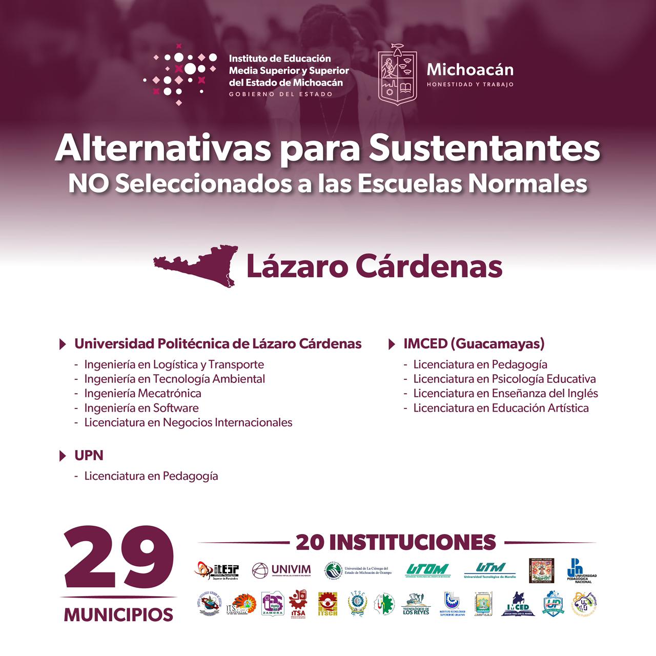 Conoce la oferta de licenciaturas e ingenierías en la Costa Michoacana