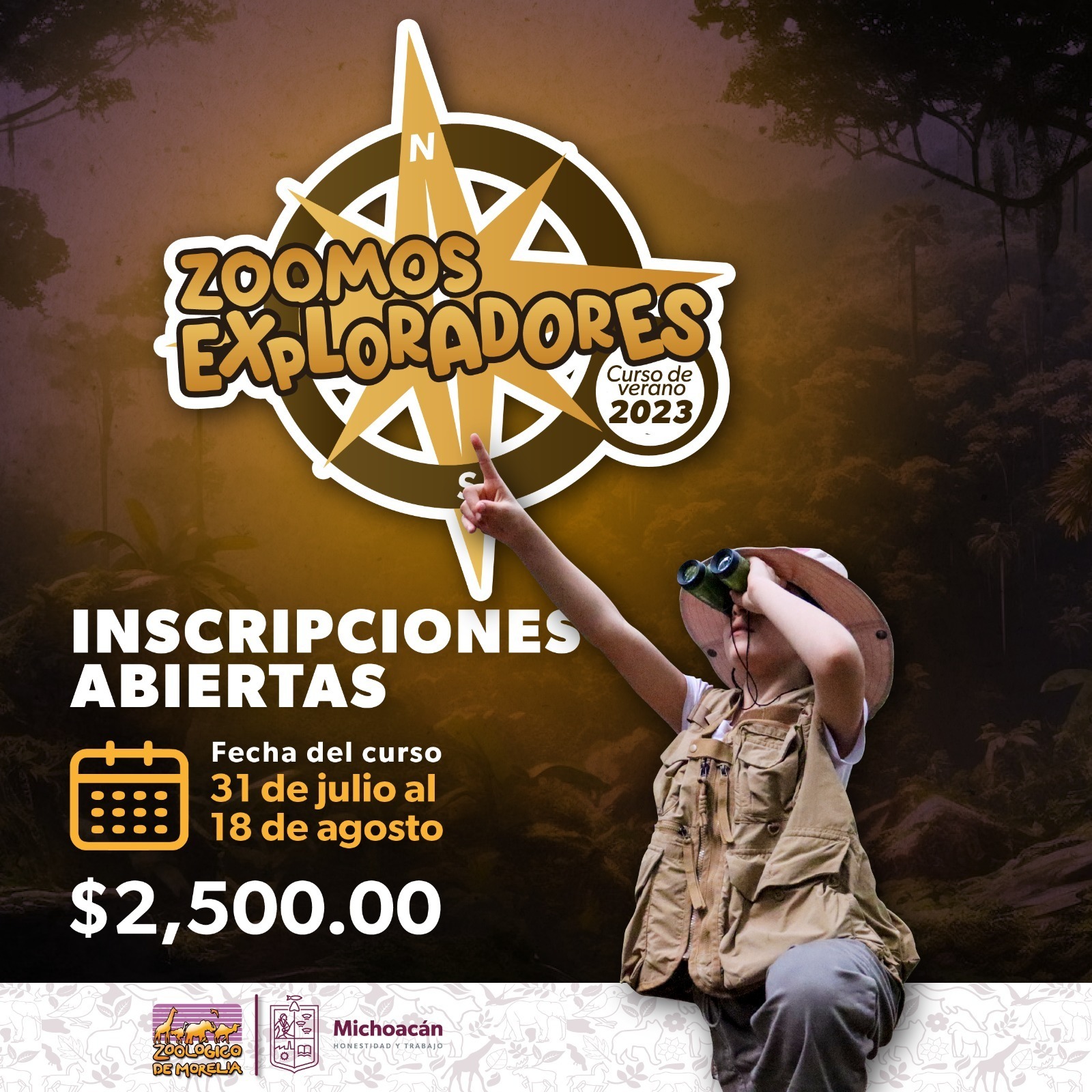 Explora los secretos del Zoológico de Morelia en este curso de verano