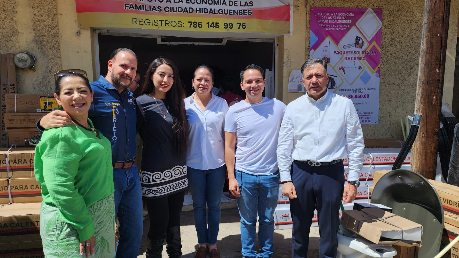 Karina Alvarado, Regidora de Zitácuaro inaugura casa de gestión