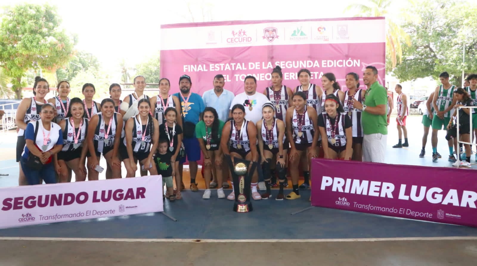 Culminan con éxito finales de básquetbol del Torneo K’eri Ireta 2023