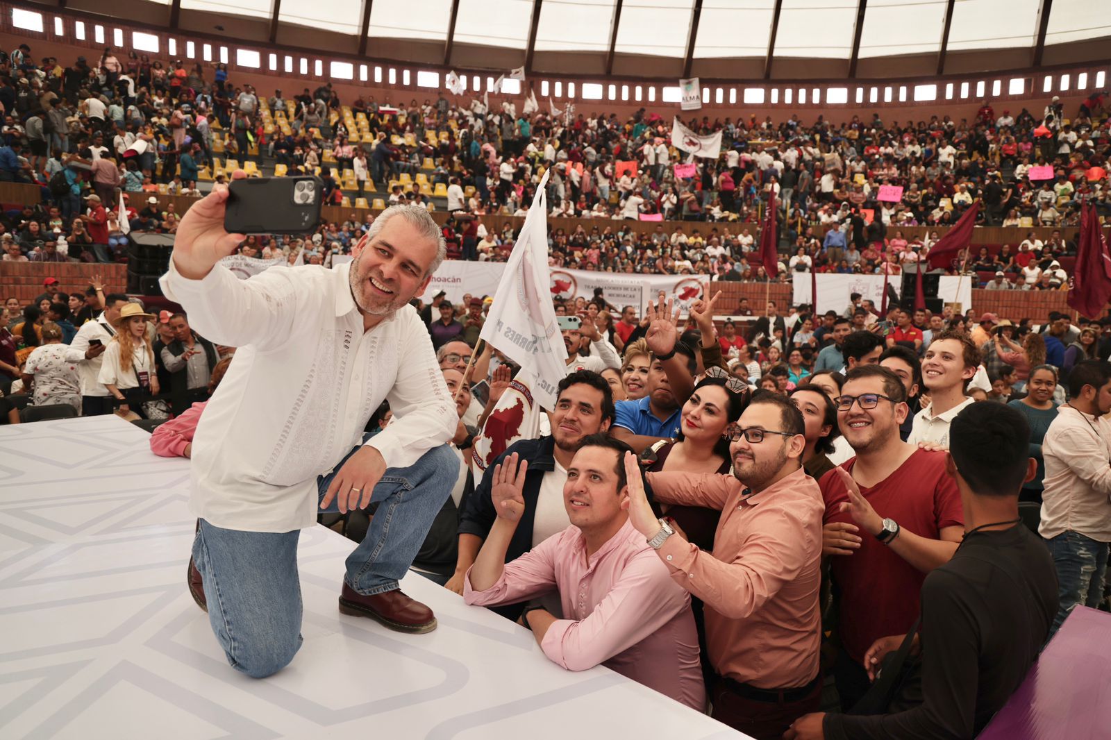 Gobernabilidad y estabilidad, claves para recuperar Michoacán: Bedolla