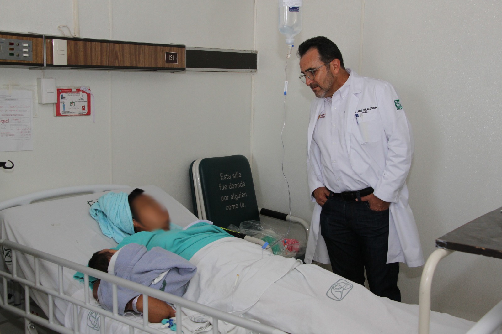 Supervisa titular del IMSS en Michoacán Hospital General de Zona (HGZ) No. 8