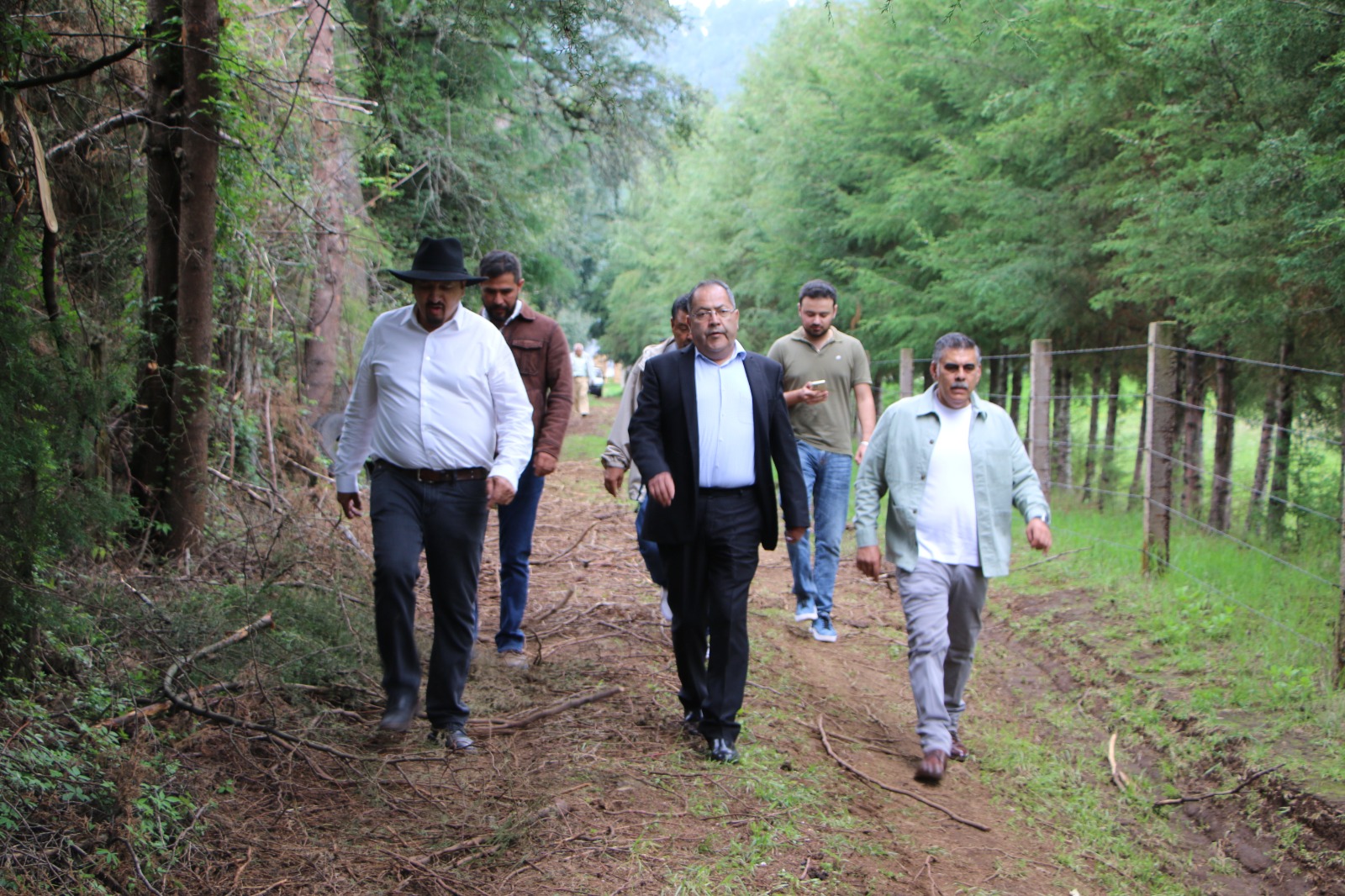 ​José Luis Téllez supervisó trabajos de construcción de los colectores para el saneamiento de la Presa Mata de Pinos