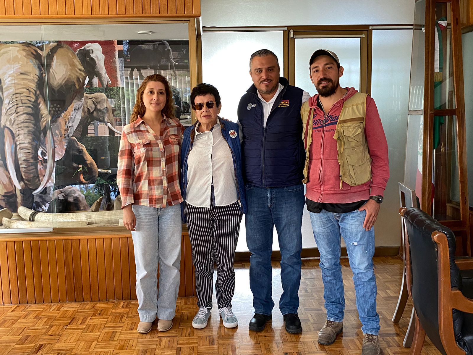 Atiende Zoológico de Morelia a asociación protectora de animales