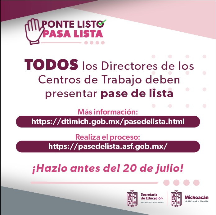 SEE resuelve el top 5 de dudas con el Pase de Lista.