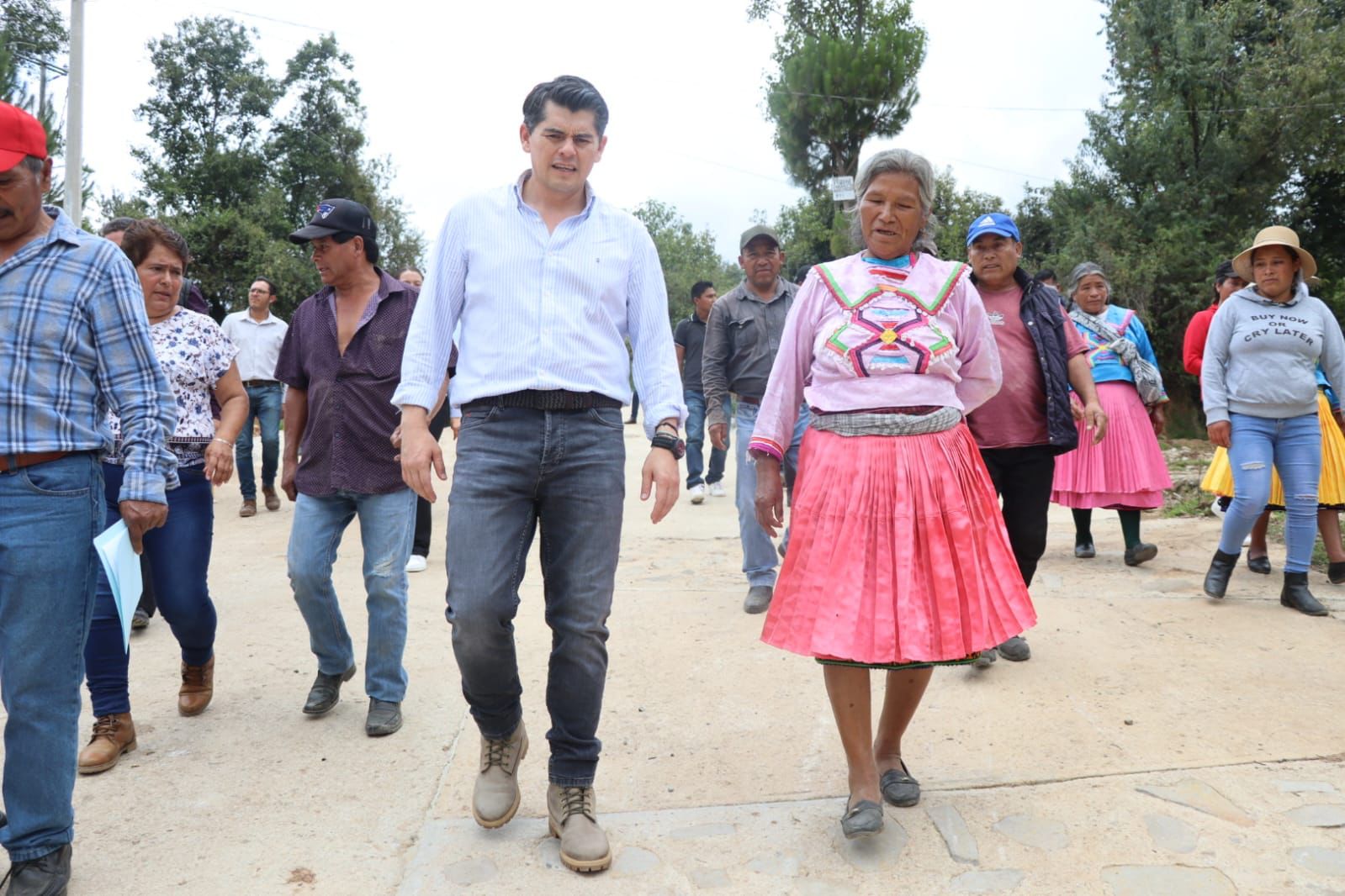 Toño Ixtláhuac Encabeza Supervisión e Inauguración de obras en Francisco Serrato