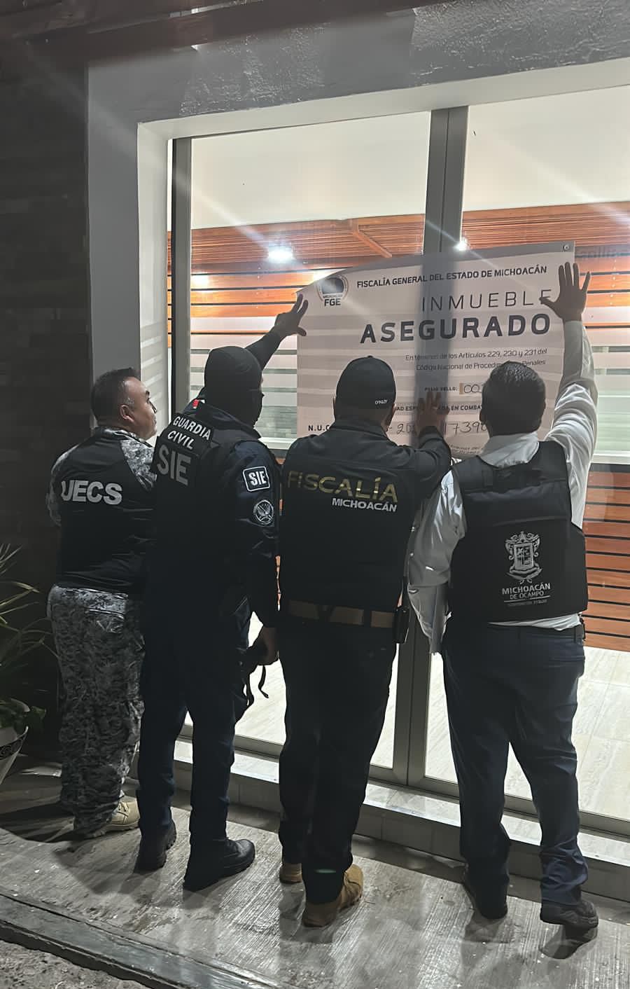 Desarticula FGE estructura delincuencial relacionada en extorsiones en plaza textil de Cuitzeo; hay cuatro personas detenidas.