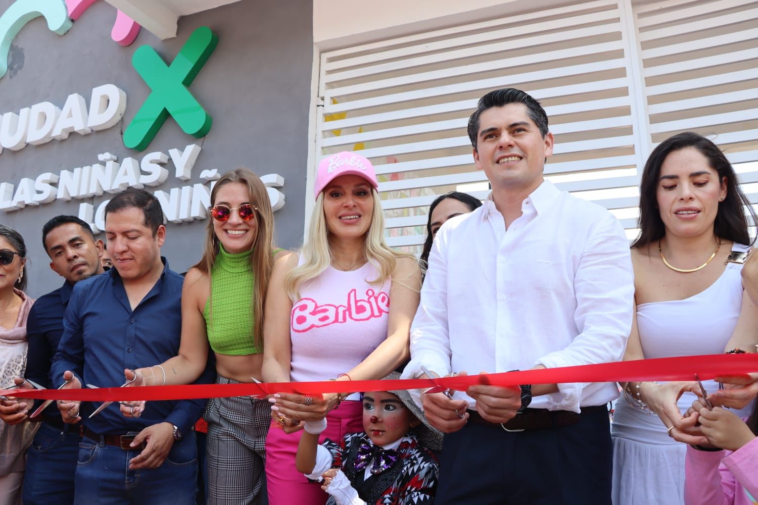 La Ciudad X las Niñas y los Niños es una realidad y fue inaugurada esta mañana. 