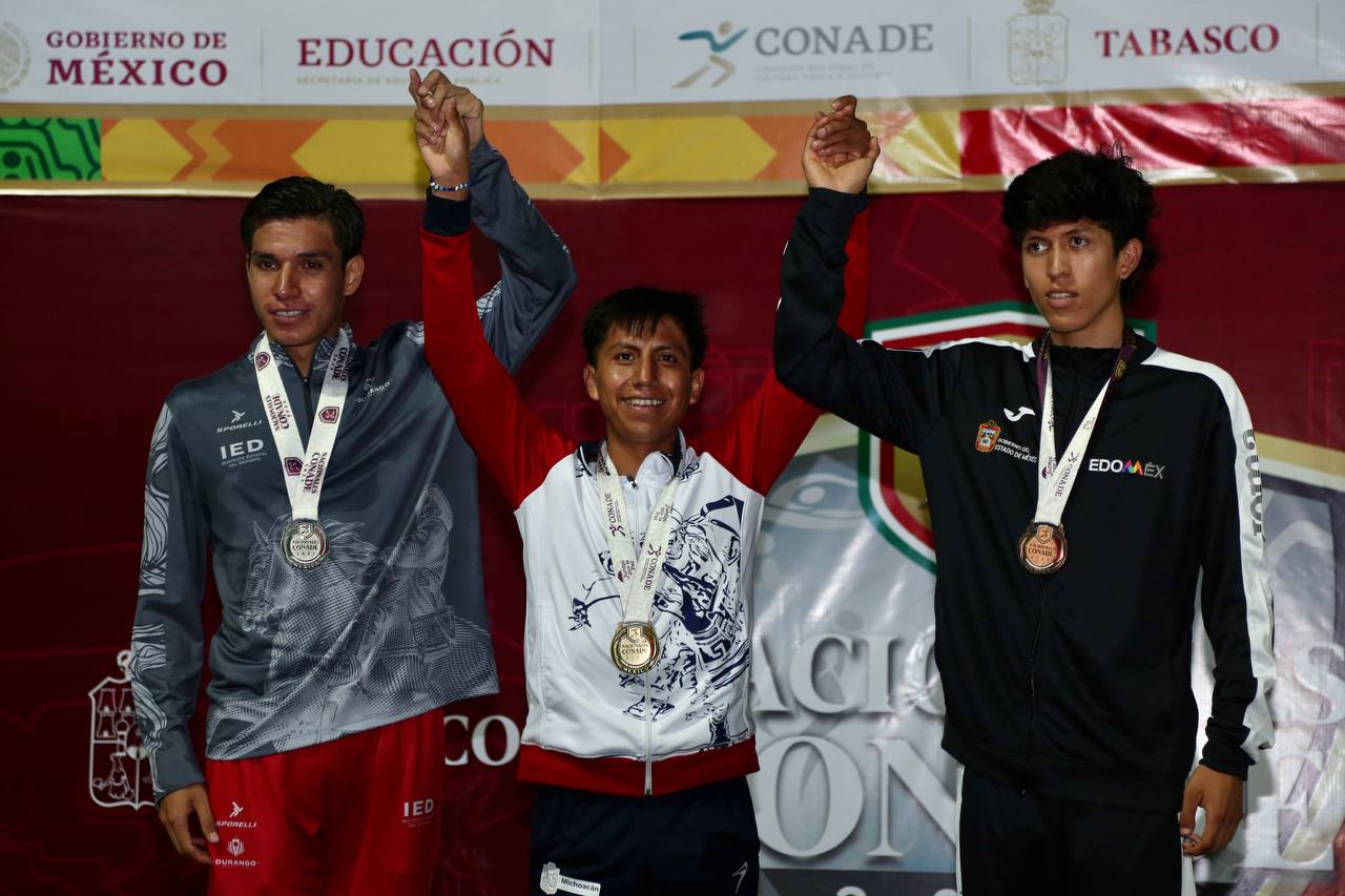 Suma Michoacán 2 oros más en atletismo en Nacionales Conade 2023.