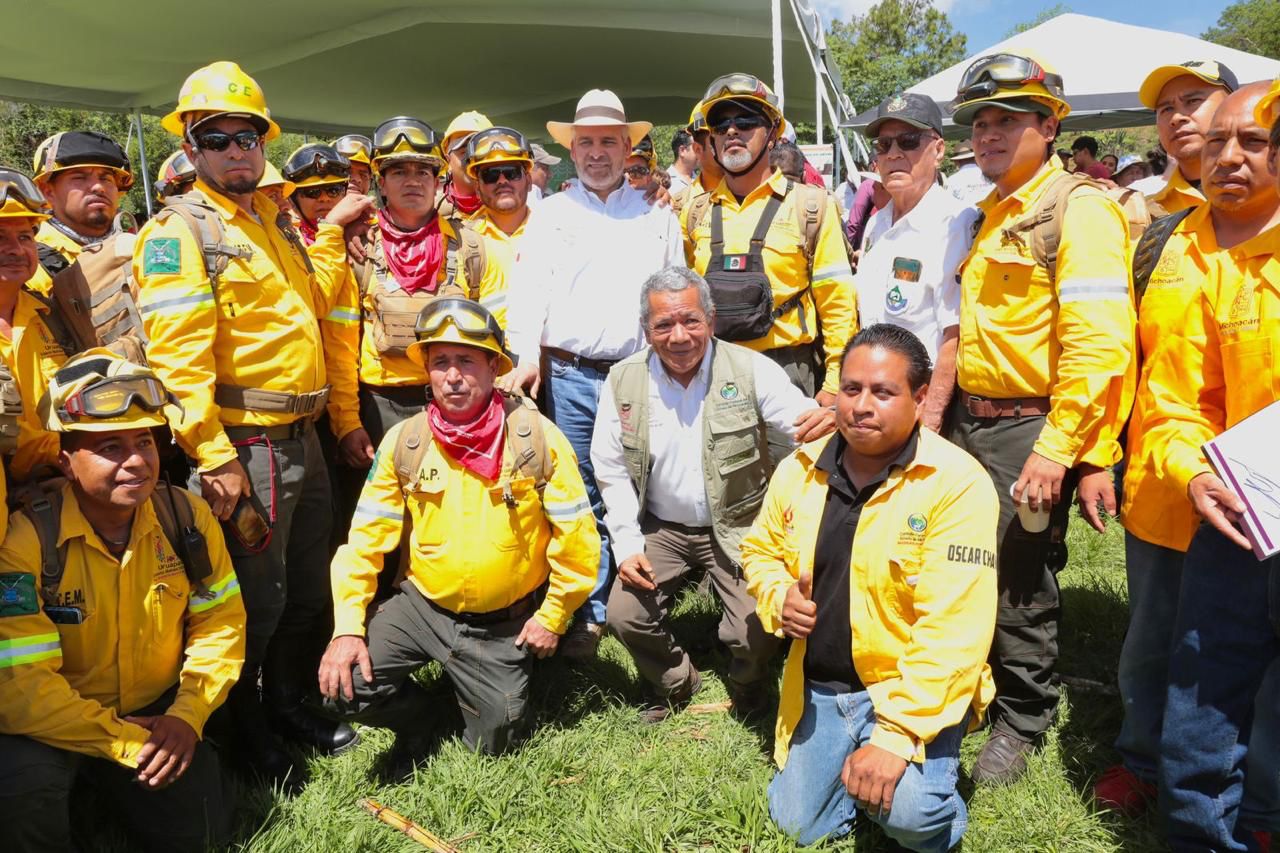 Arranca Bedolla jornada de reforestación 2023.