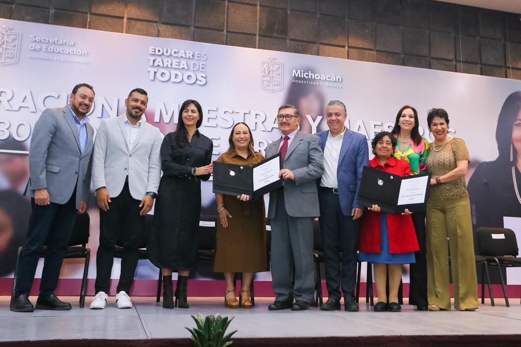 Michoacán tiene profesores comprometidos con la enseñanza: Luis Navarro