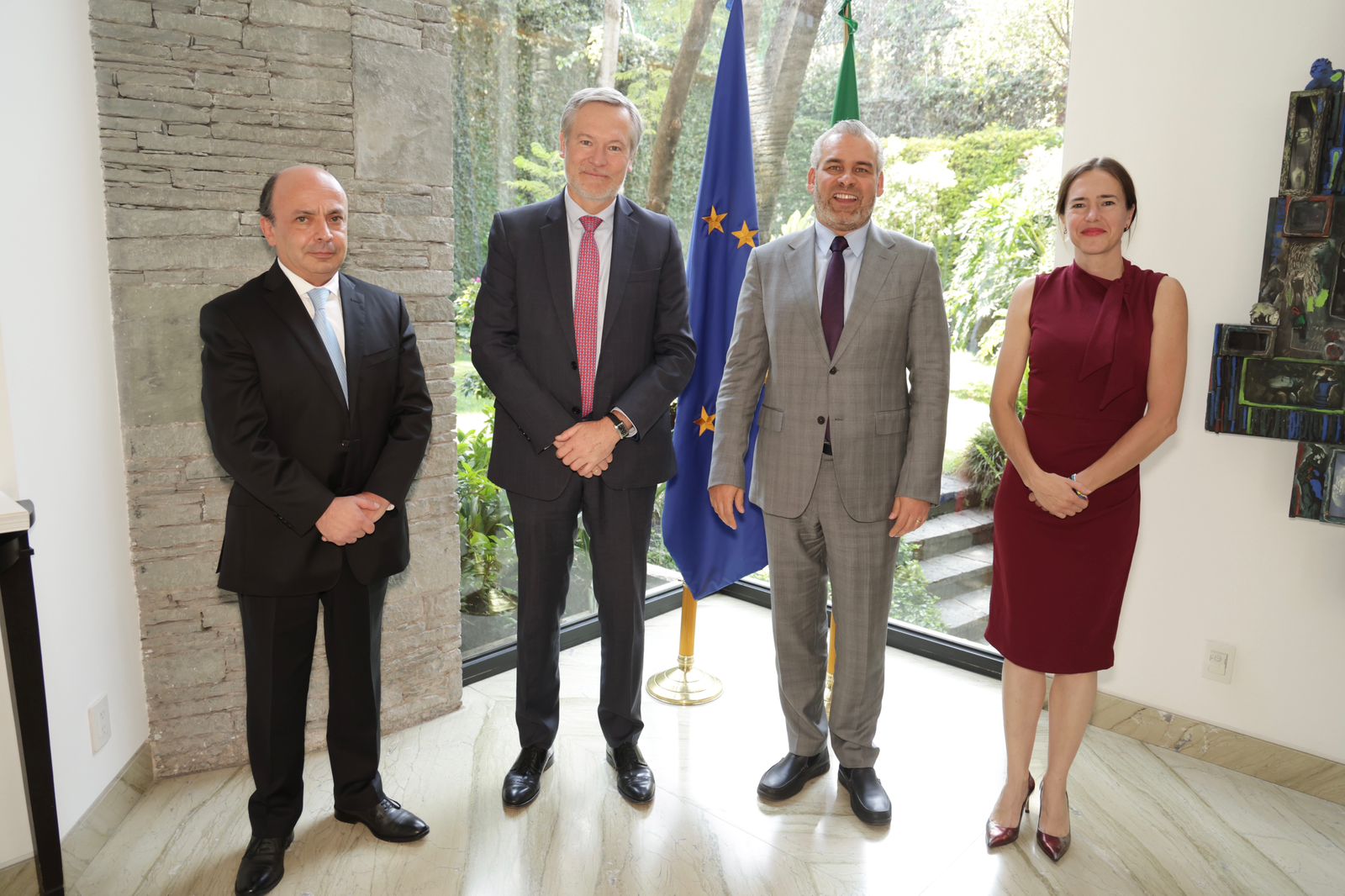 Bedolla acerca relaciones de Michoacán con la Unión Europea; energías limpias atraen la inversión extranjera.