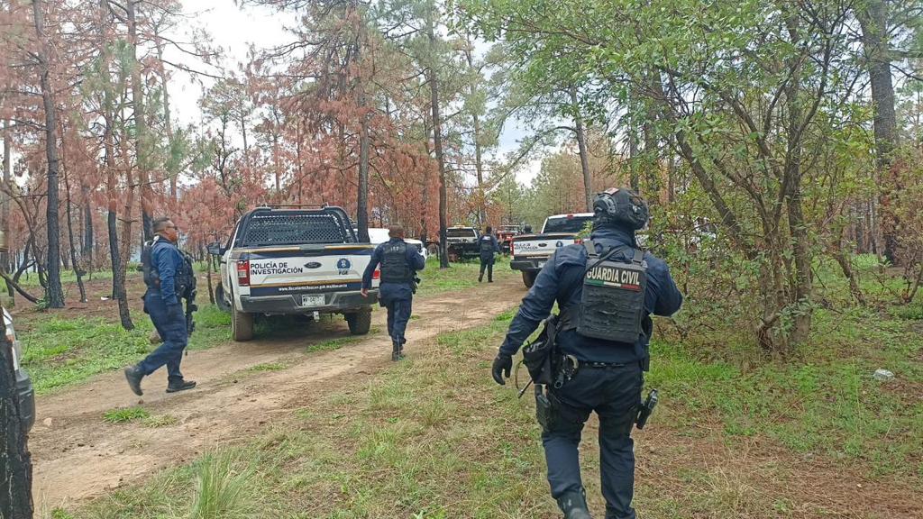 Dos detenidos y 10 vehículos asegurados en despliegue policial de Zinapécuaro y Álvaro Obregón