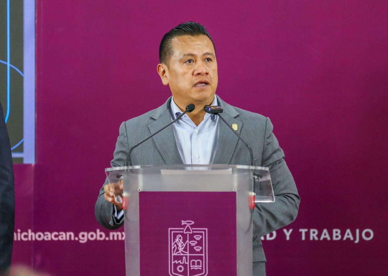 Michoacán a la vanguardia en combate a extorsión: Torres Piña.