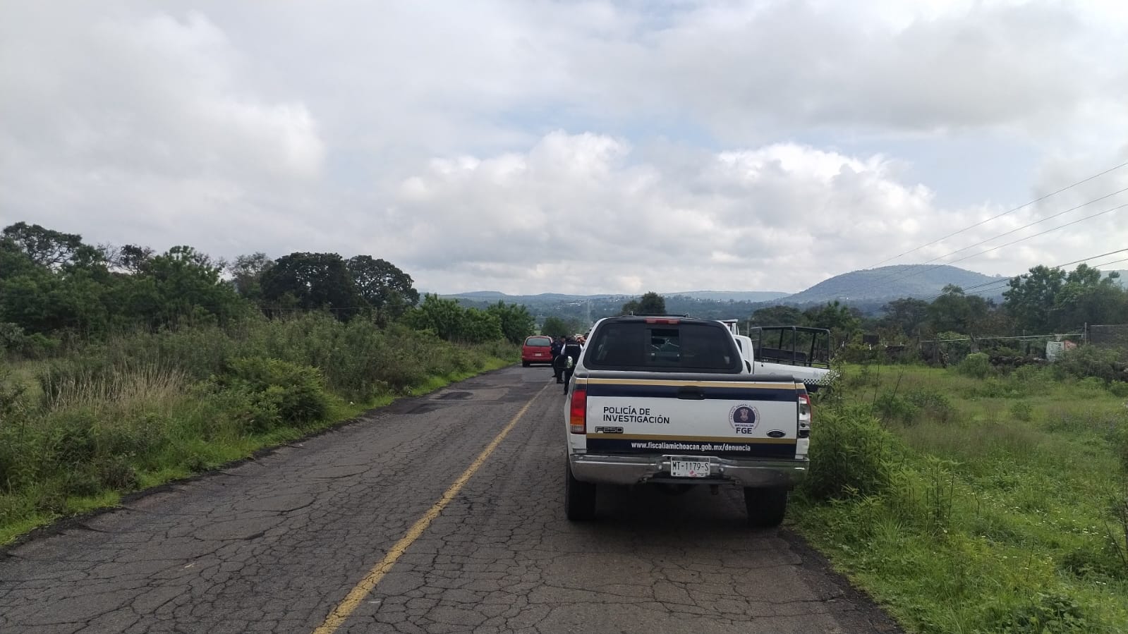 Localizan el cuerpo de un  hombre sin vida en la carretera Cuitzeo- Pátzcuaro.