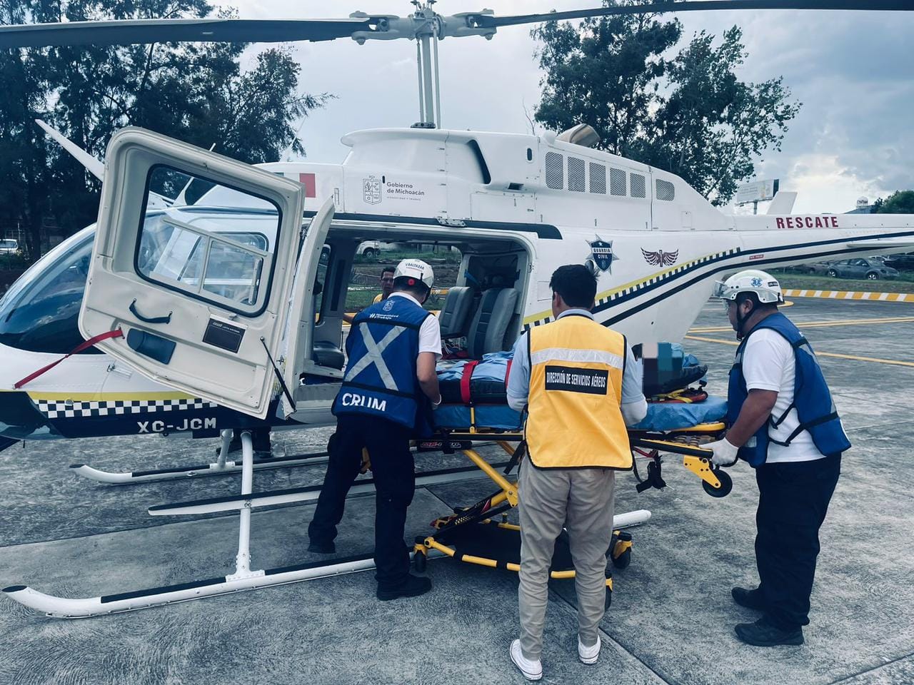 Traslados aéreos de emergencia: SSP responde rápidamente para salvar vidas