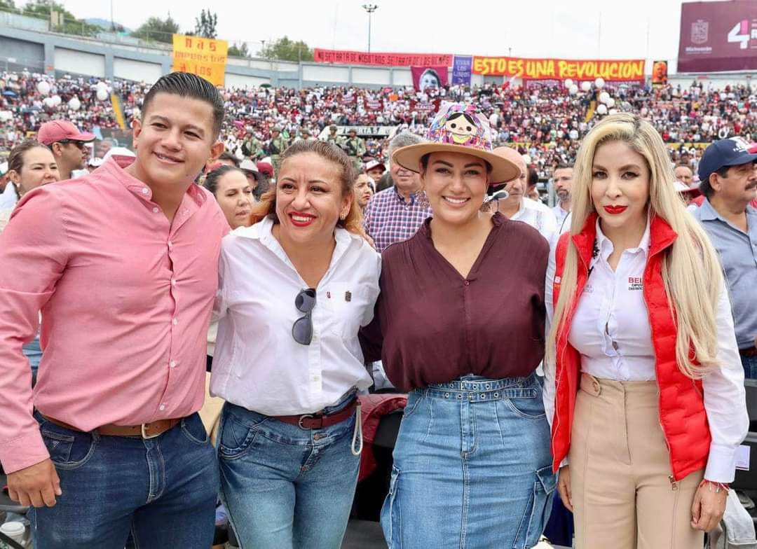 Michoacán debe seguir por la ruta de la transformación: Mónica Valdez