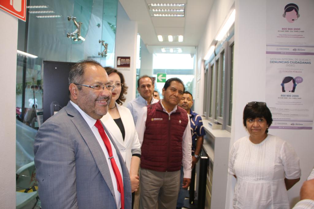 José Luis Téllez y la Subsecretaria de SEDATU inauguró la sucursal 2069 del Banco del Bienestar