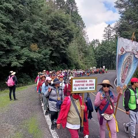 Todo esta listo para que parta de esta ciudad la 37 peregrinación femenil a pie al Tepeyac