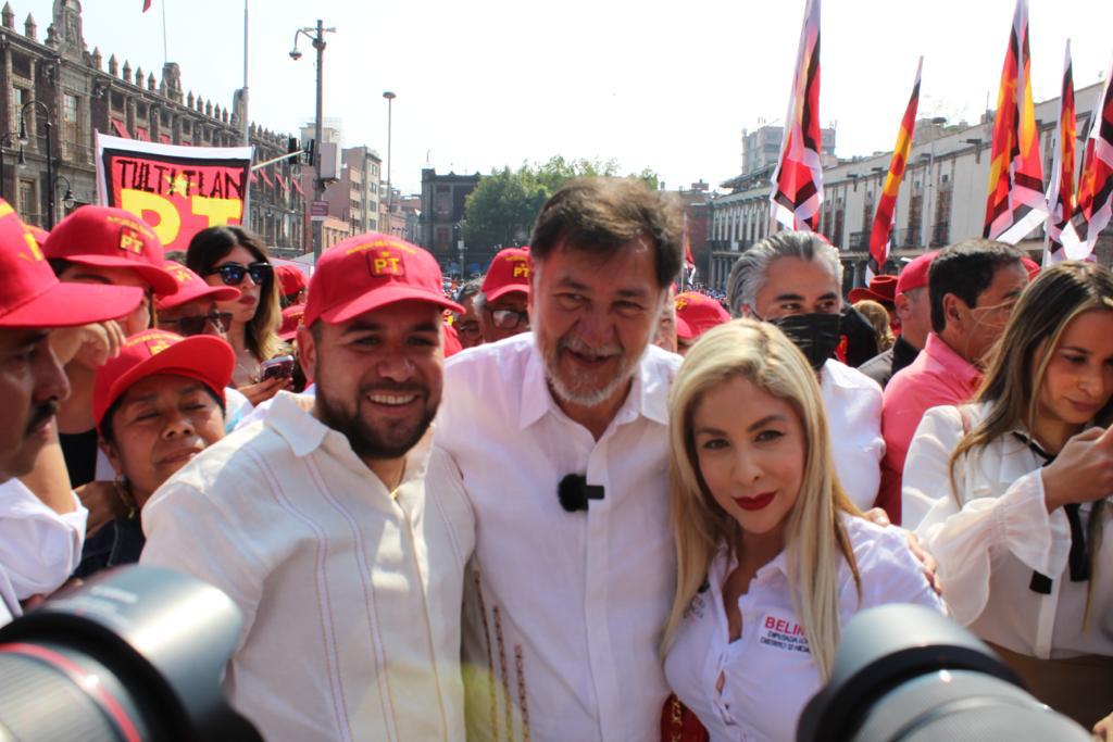 Con Fernández Noroña, Democracia de la cuarta transformación en el 2024