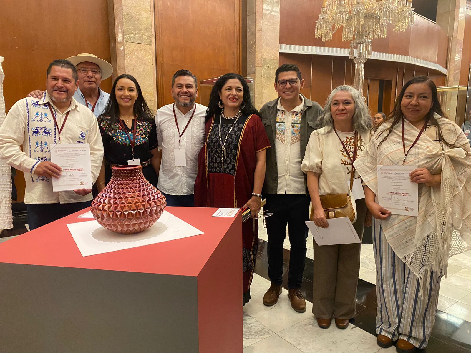 Premian a 5 michoacanos en concurso de Grandes Maestros del Patrimonio Artesanal