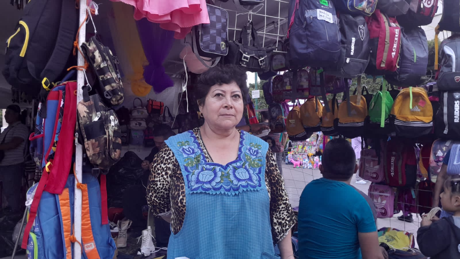 Ya comenzó la Feria Escolar 2023 en la Plaza Cívica Benito Juárez