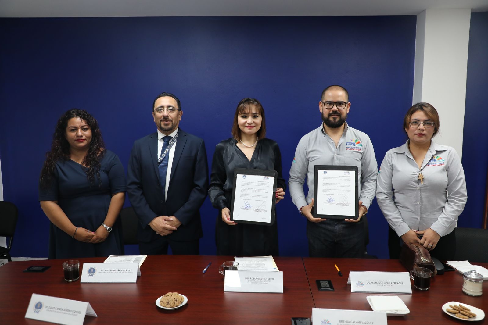 Signan FGE y CLE Morelia, convenio de colaboración en materia de enseñanza de idiomas