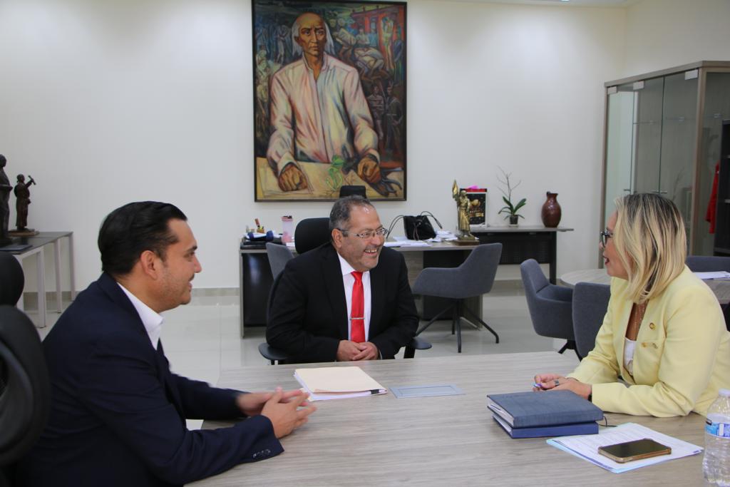 ​José Luis Téllez sostuvo reunión con la Rectora de la UMSNH Dra. Yarabí Ávila González