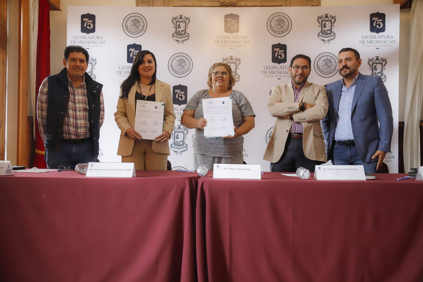 Firma Congreso de Michoacán convenio de colaboración con SESEA en materia de declaración fiscal