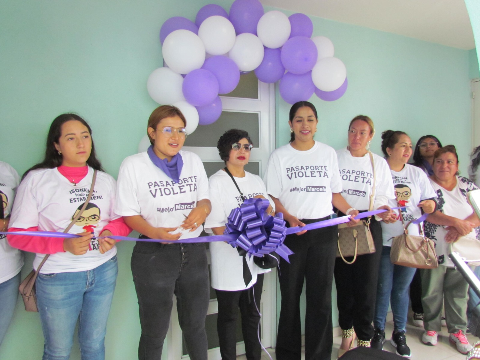 Se inauguró la Casa Violeta