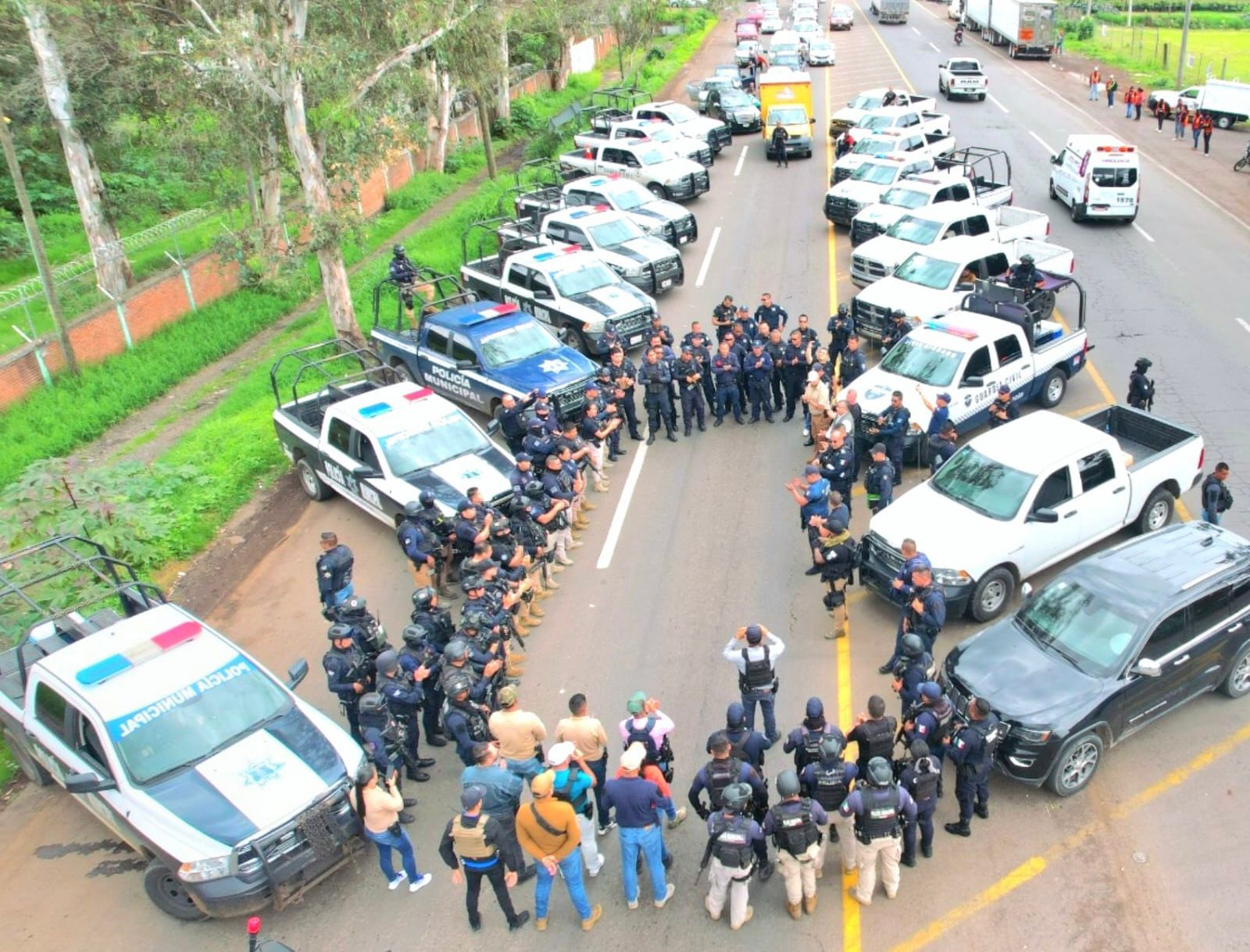 Sin cesar las labores disuasivas y de vigilancia, en Uruapan: SSP.