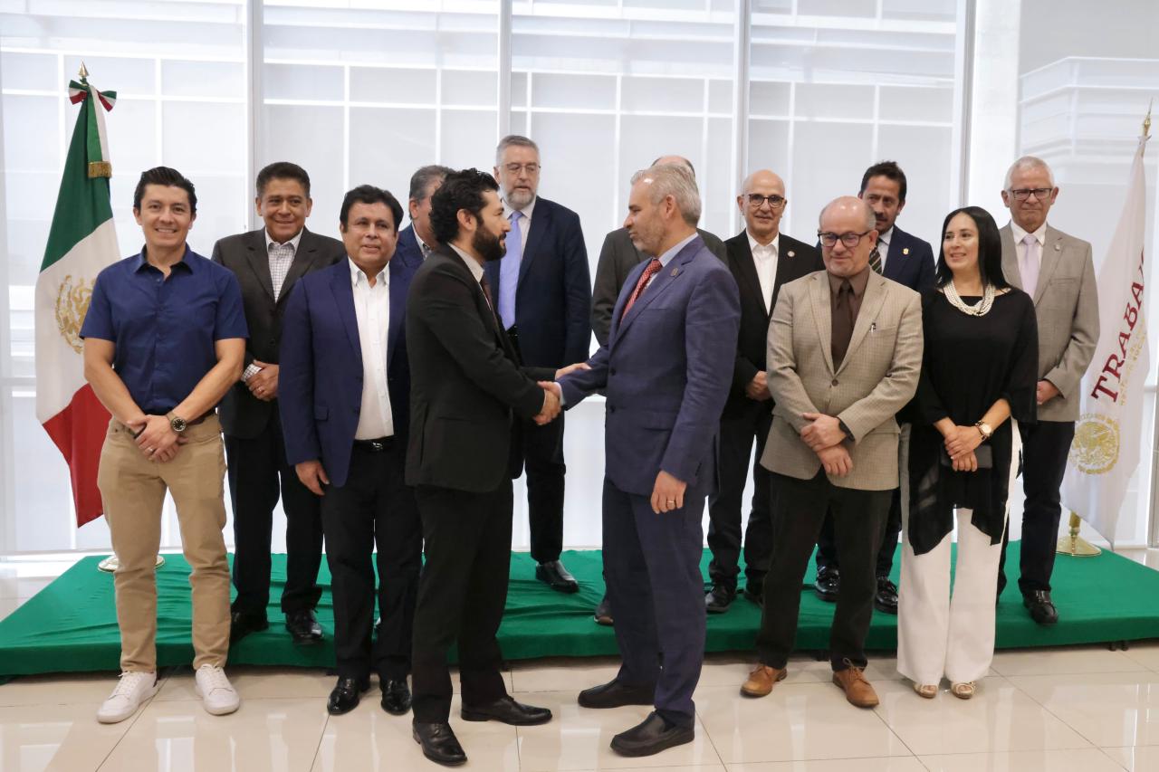 Michoacán, en sexto lugar nacional en crecimiento por pago de reparto de utilidades: Bedolla.