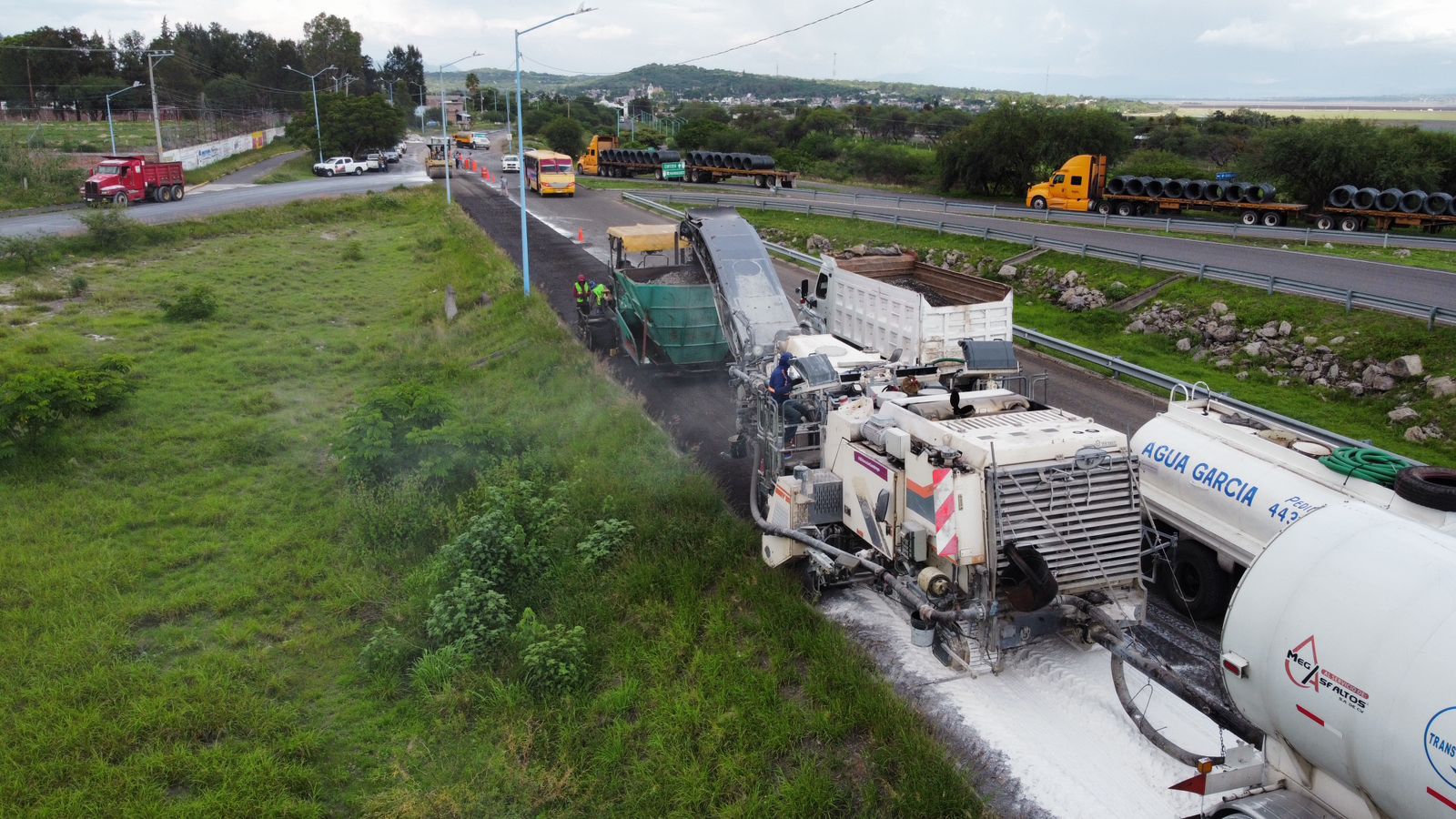 Arranca SCOP modernización de carretera Cuitzeo-Zináparo.