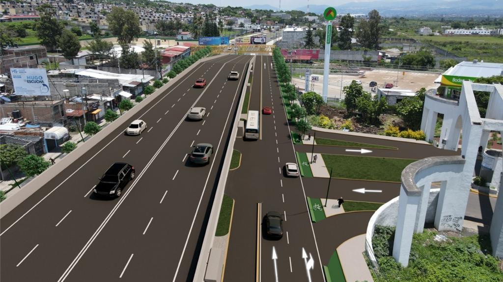 Paso vehicular de Villas del Pedregal, en marcha con recursos estatales: SCOP.