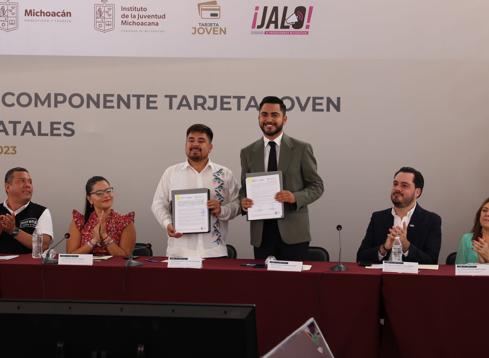 Imjuve presenta desde Michoacán el programa de descuentos Tarjeta Joven.