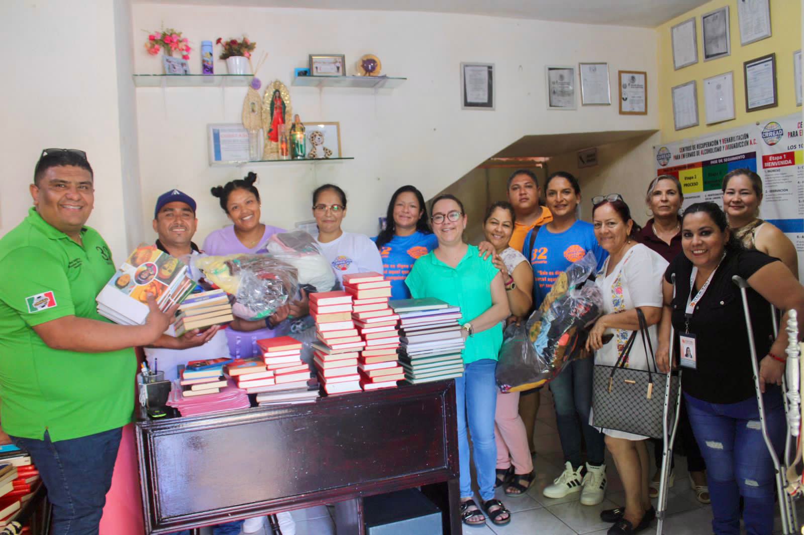 Lleva Icatmi capacitación laboral a centros de rehabilitación en Apatzingán.