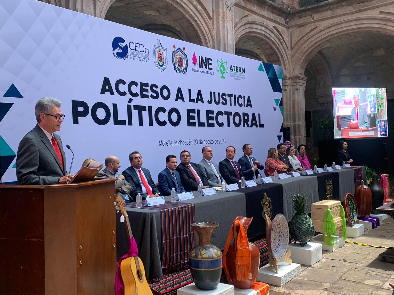 El acceso a la justicia política-electoral, fundamental para garantizar transparencia, equidad y legitimidad: Hernández Peña.