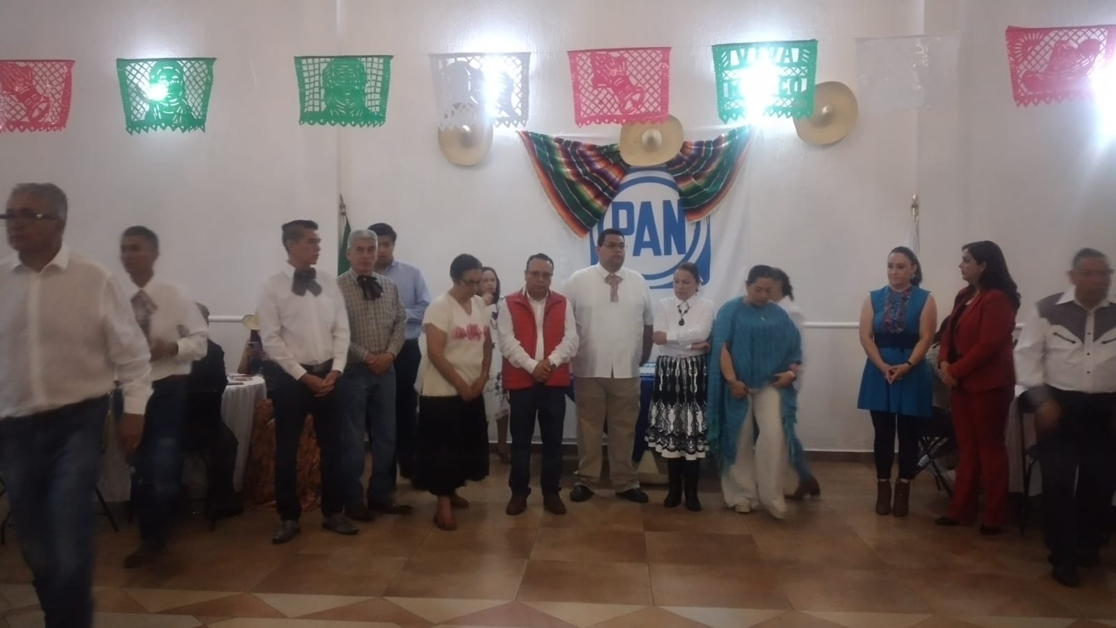 Con noche mexicana inició celebración por el 84 aniversario de Acción Nacional