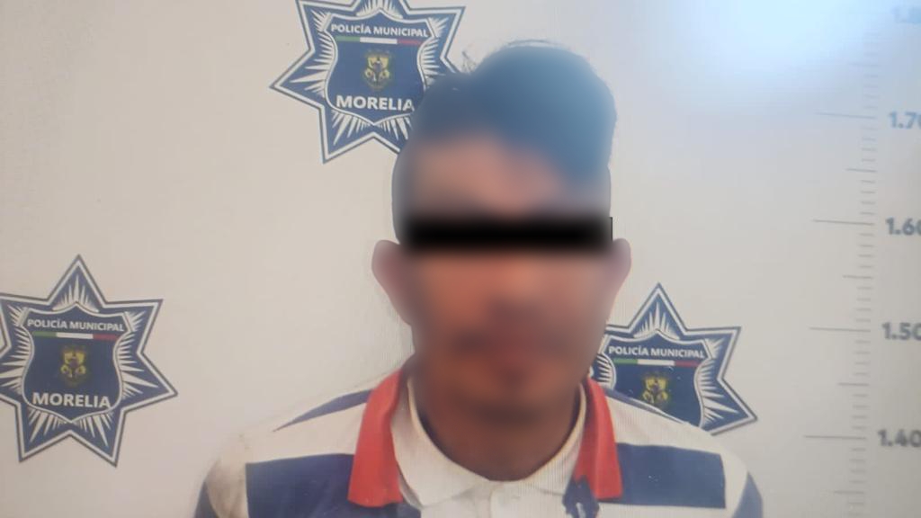 Detiene Policía Morelia a sujeto que decía pertenecer al crimen organizado