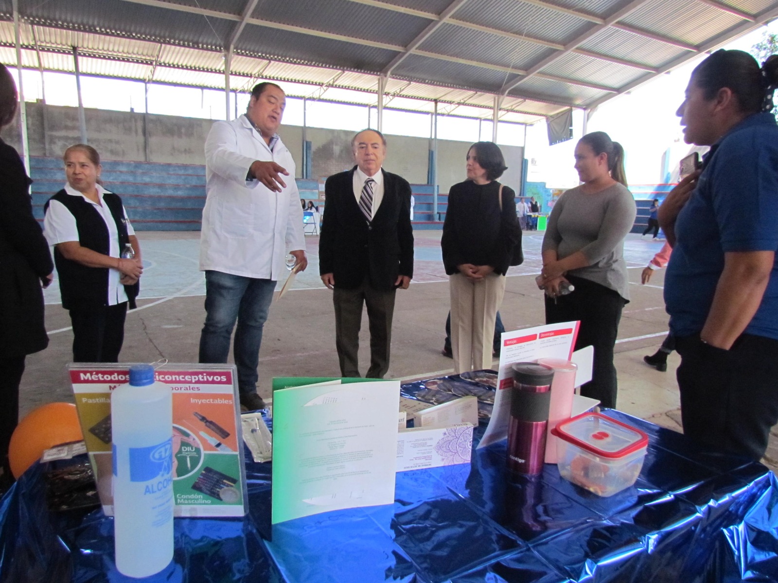 En Prepa Taximaroa se realizó Feria de la Prevención del embarazo en adolescentes