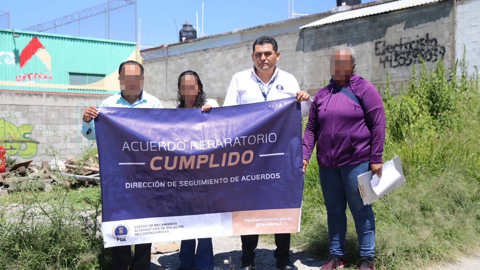 En Tarímbaro, restituye CMASC inmueble a legítimo propietario