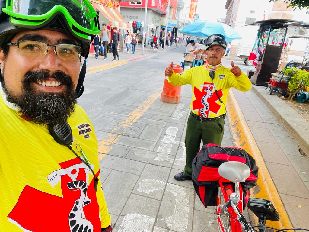 Unidad Lince, lista para ayudar en lugares de difícil acceso para una ambulancia.