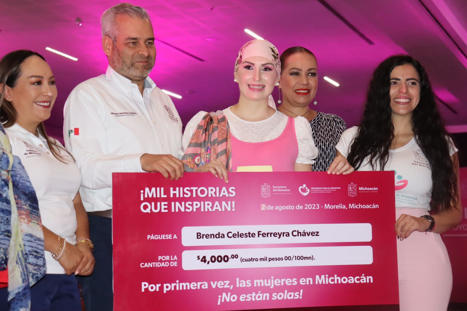 Gobierno de Bedolla ha destinado 67 mdp para mujeres y menores con cáncer
