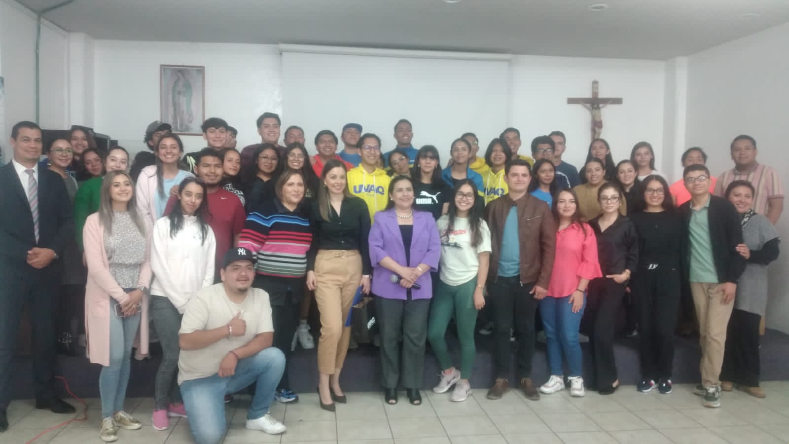 En la UVAQ se realizó con éxito el speakers con Melissa Delgado Campa