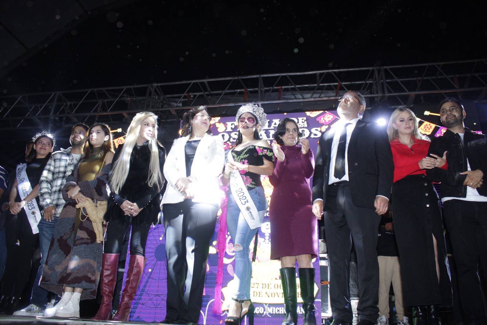 “ASISTE BELINDA HURTADO A LA INAUGURACIÓN DE LA FERIA DE TODOS LOS SANTOS DE CIUDAD HIDALGO”