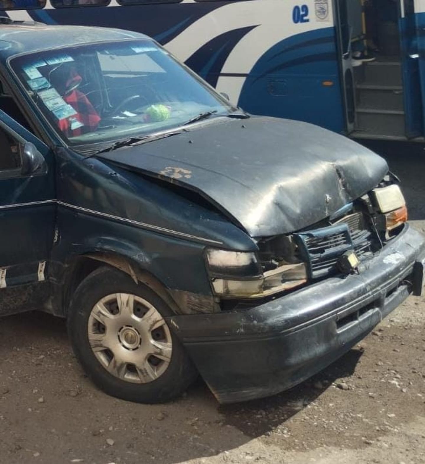 Accidente automovilístico deja a dos menores lesionadas en Cd. Hidalgo