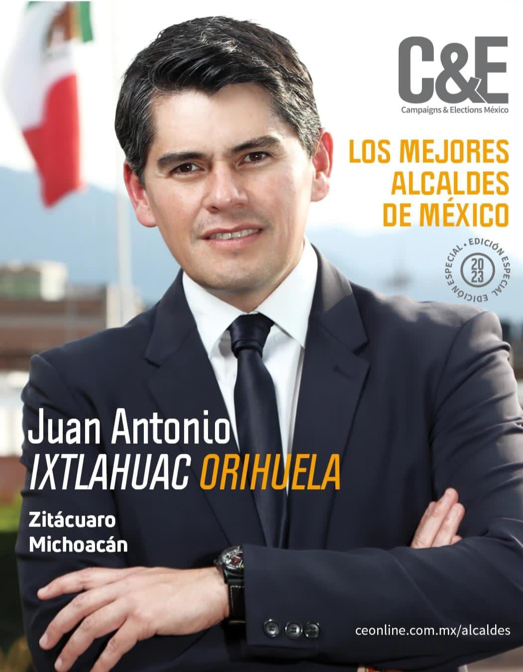 Destaca C&E México, labor de Toño Ixtláhuac al frente del gobierno de Zitácuaro