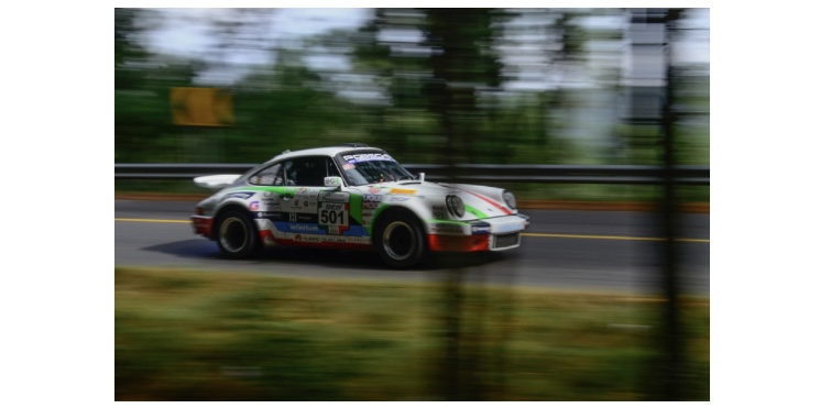 Carrera Panamericana de paso por Michoacán