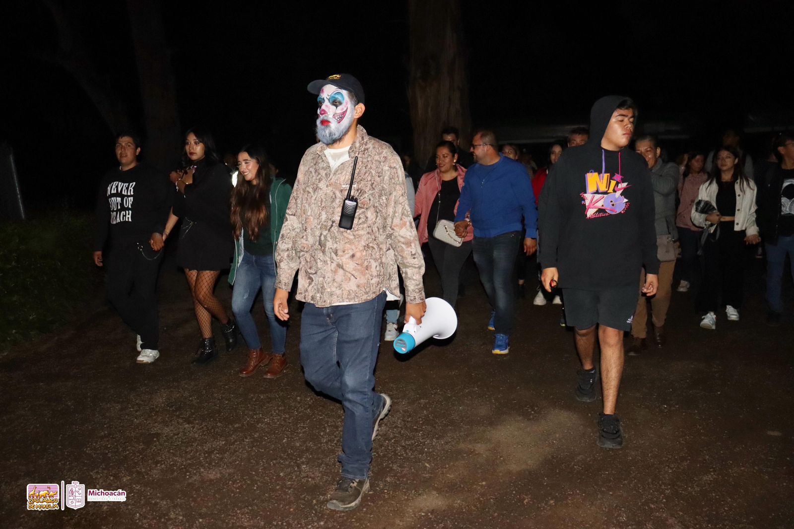 Más de 900 personas vivieron una noche de terror en el Zoo de Morelia