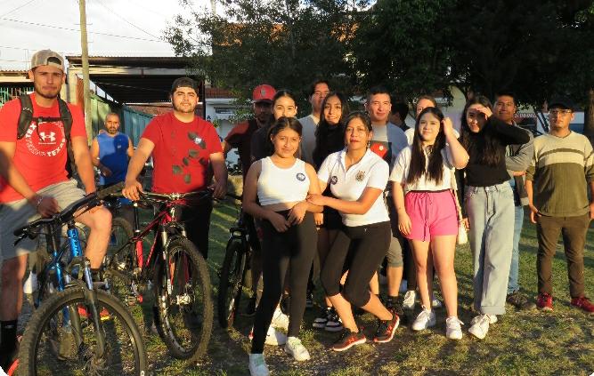 Unidad Profesional organizó rodada ciclista por aniversario 106 de la UMSNH